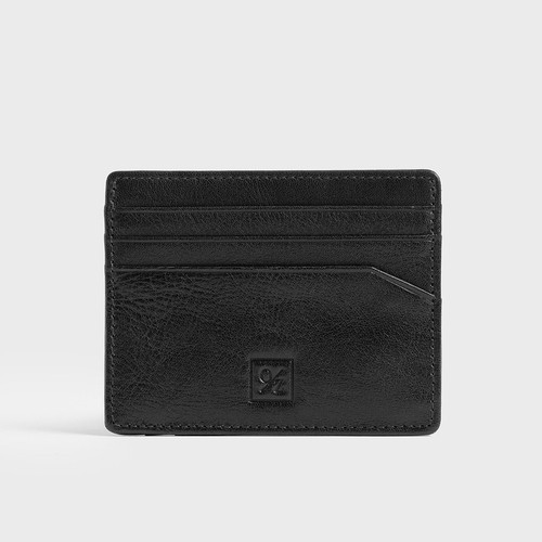 Men’s Leather Slim Wallet (Blue, Brown, Black)