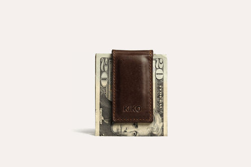 Men’s New Leather Strong Magnetic Money Clip