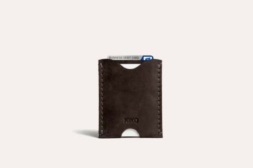 Cowhide Leather Men’s Double-Sided Card Case